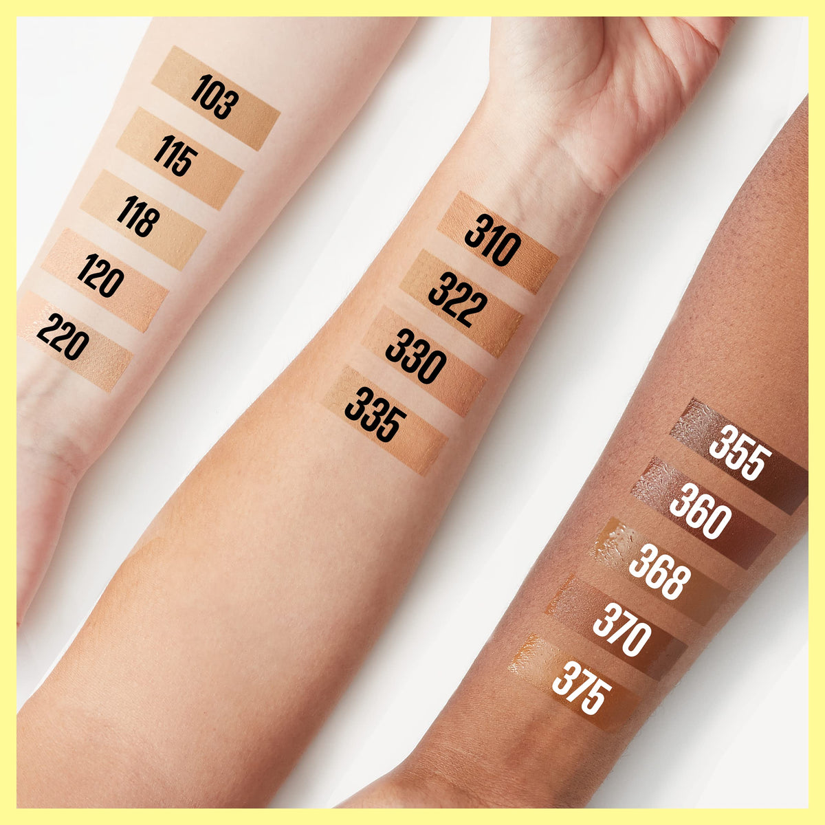 Maybelline Fit Me Tinted Moisturizer, Natural Coverage, Face Makeup, 322, 1 Count