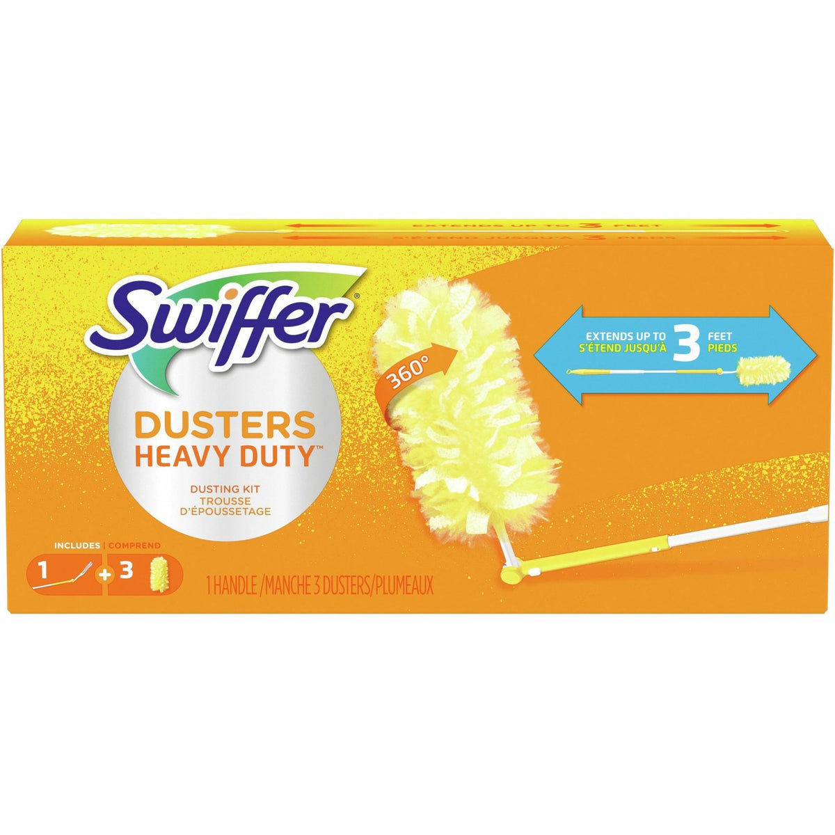 Procter & Gamble Swiffer, PGC82074, 360 Dusters Extender Kit, 1 / Kit, White