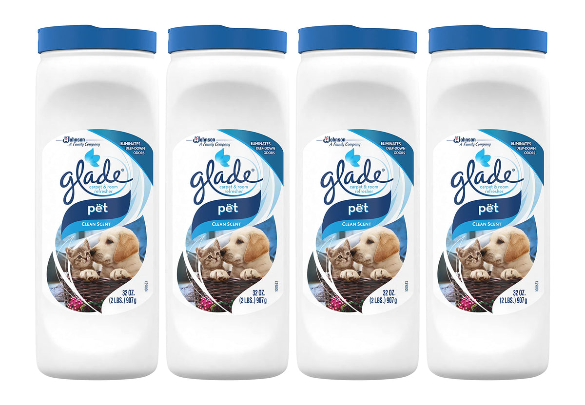 Glade Carpet and Room, Pet Clean Scent (32 Oz (Pack of 4))
