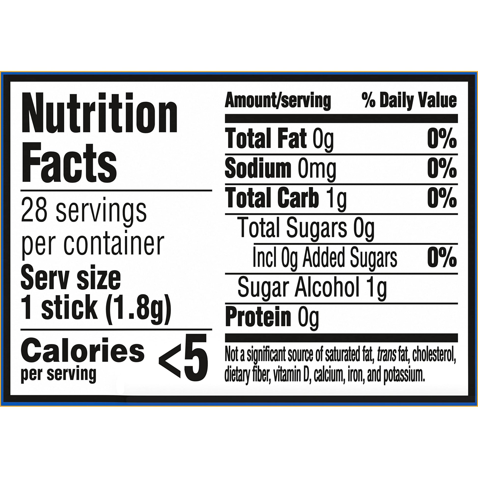 Trident Original Flavor Sugar-Free Chewing Gum, 6 Pocket Packs of 28 Pieces (168 Total Pieces)
