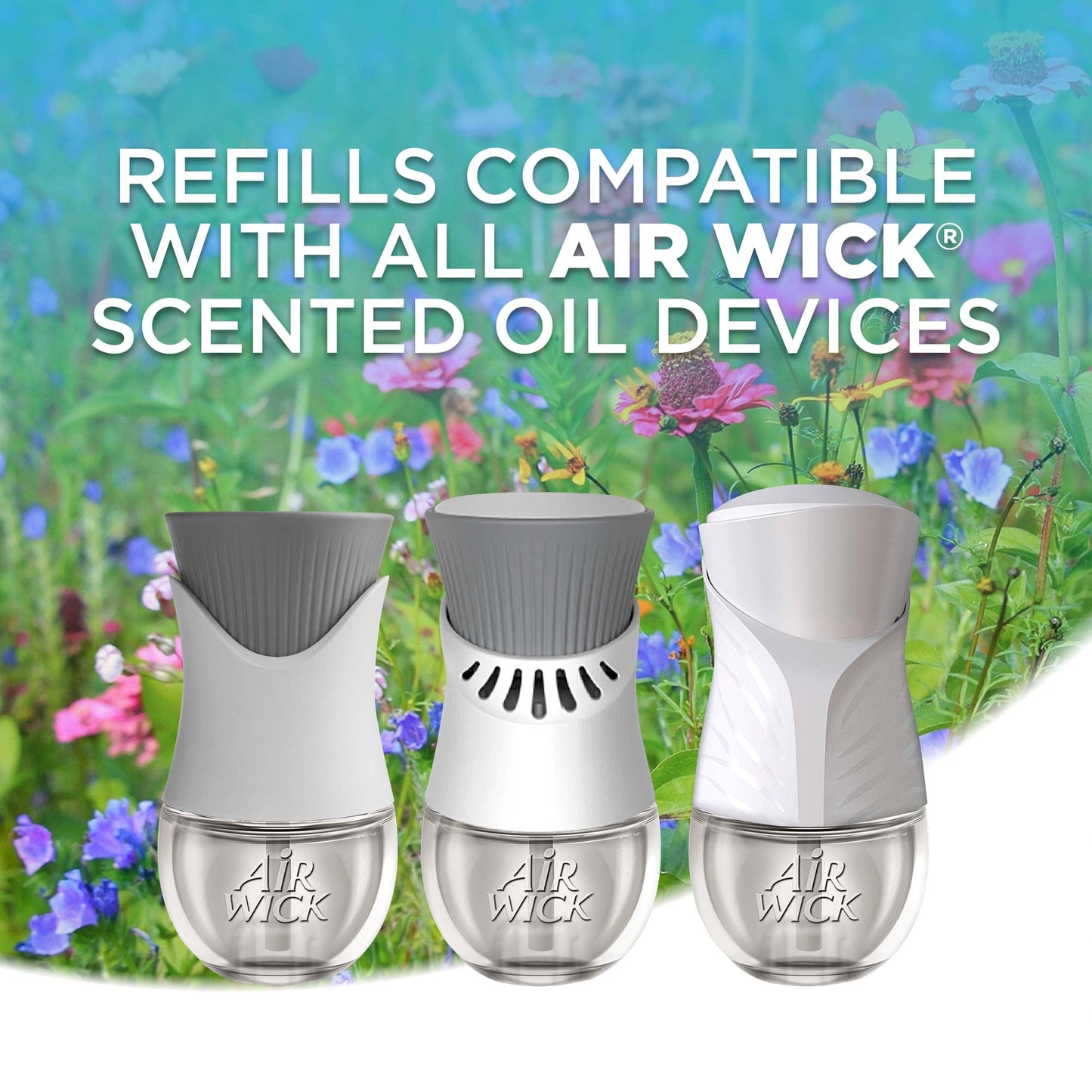 Air Wick Plug in Scented Oil Refill, 5 ct, Coconut and Pineapple, Air Freshener, Essential Oils
