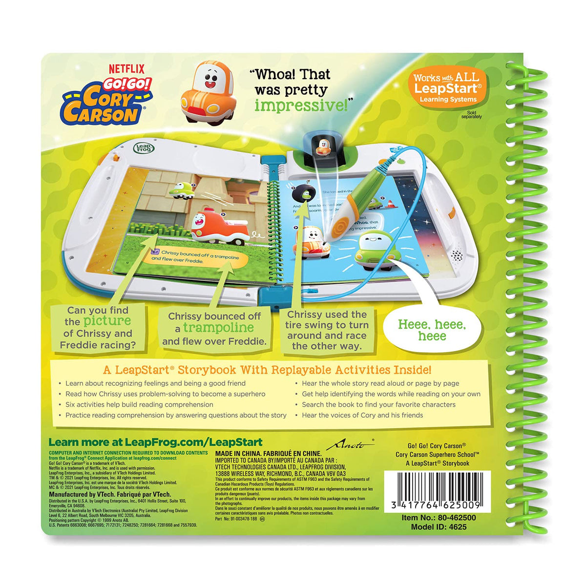 LeapFrog LeapStart Go! Go! Cory Carson - Cory Carson Superhero School