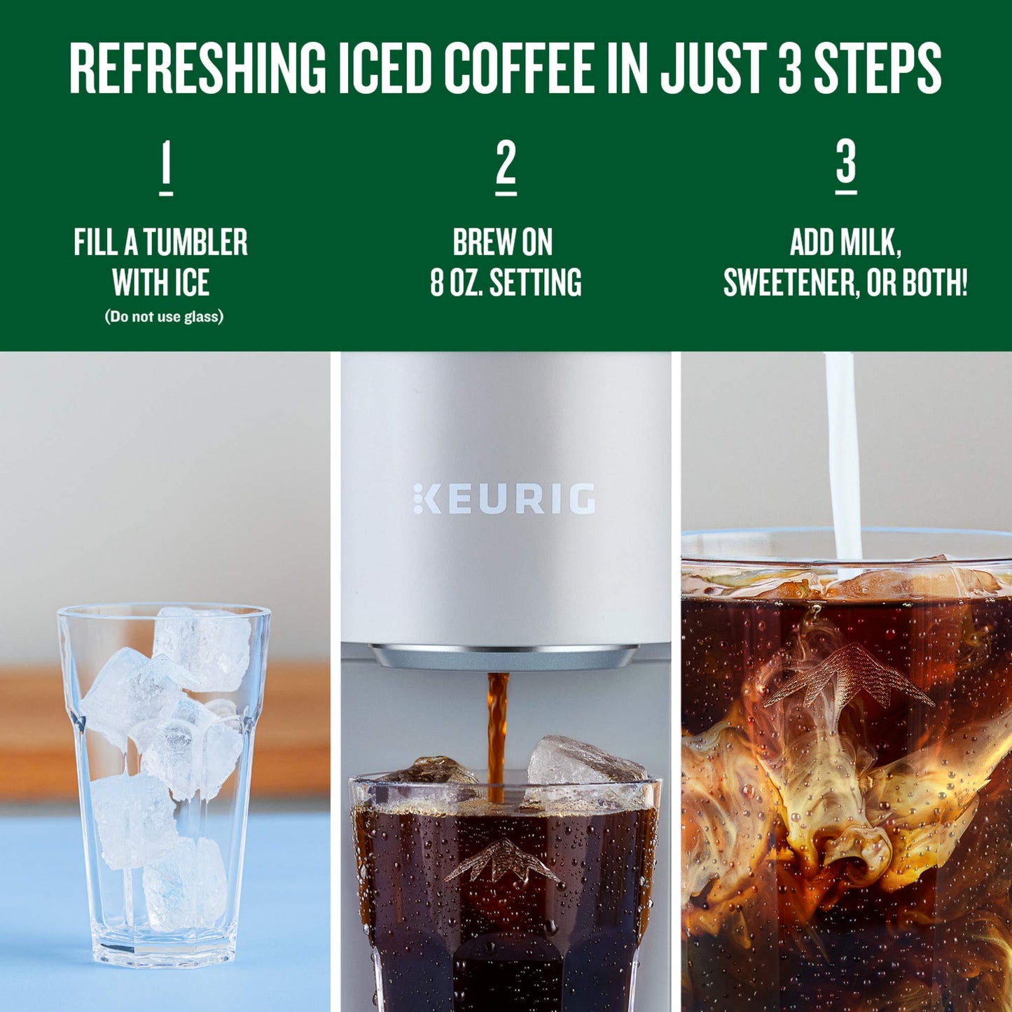 Green Mountain Coffee Roasters ICED Vanilla Caramel, Single Serve Keurig K-Cup Pods, Flavored Iced Coffee, 12 Count