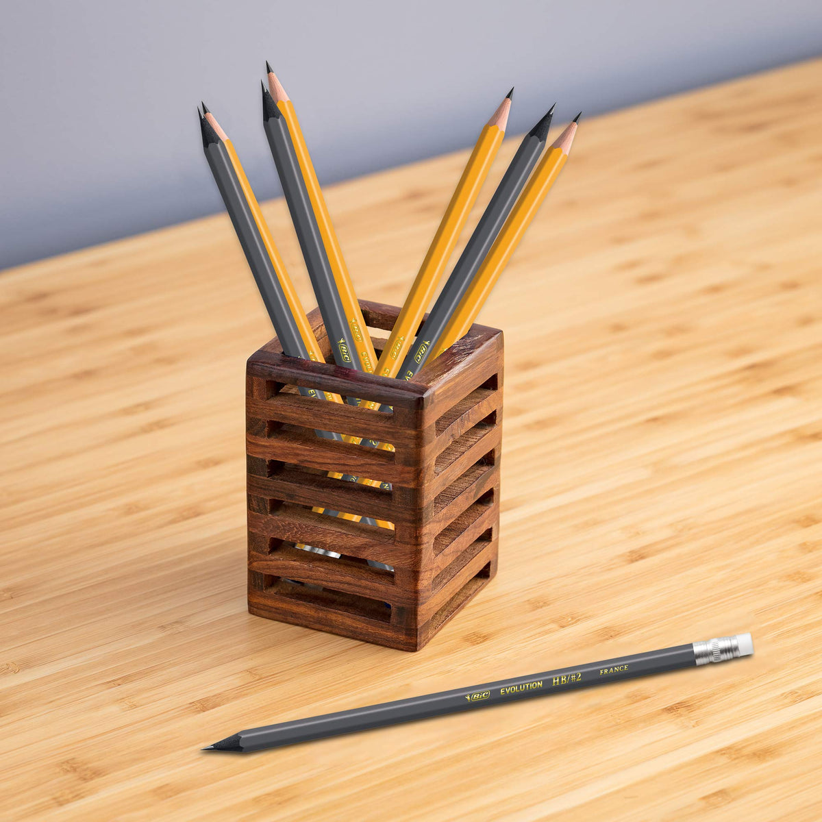 BIC Evolution Pencil; Black; 48 Pack