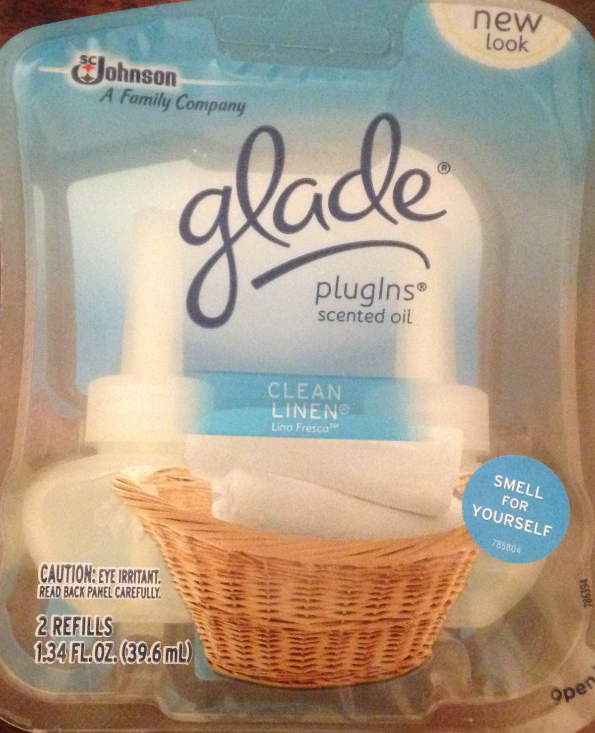 Glade 14384 Clean Linen Glade PlugIns Scented Oil Refills 2 Count