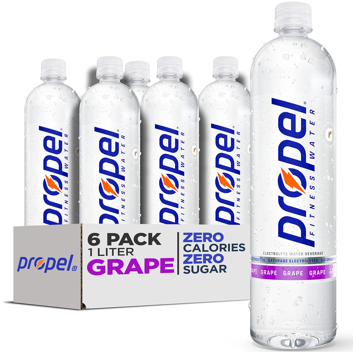 Propel, Grape, 1 Liter (Pack of 6)