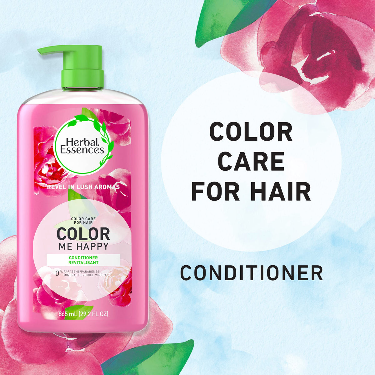 Herbal Essences Color Me Happy Conditioner for Color-Treated Hair, 29.2 fl oz