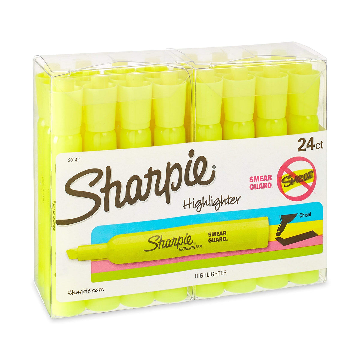 Sharpie Accent Yellow Highlighters - 24 Pack