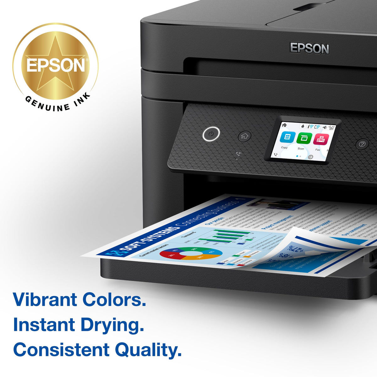 Epson 222 Claria Ink Standard Capacity Yellow Cartridge (T222420-S) Works with Workforce WF-2960, Expression XP-5200