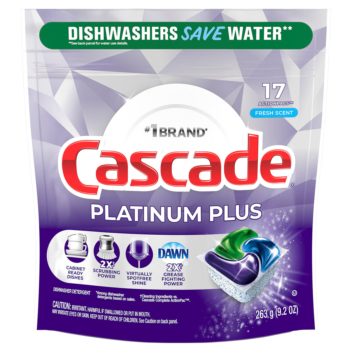Cascade CASC AP Plat Plus Fresh 6/17ct