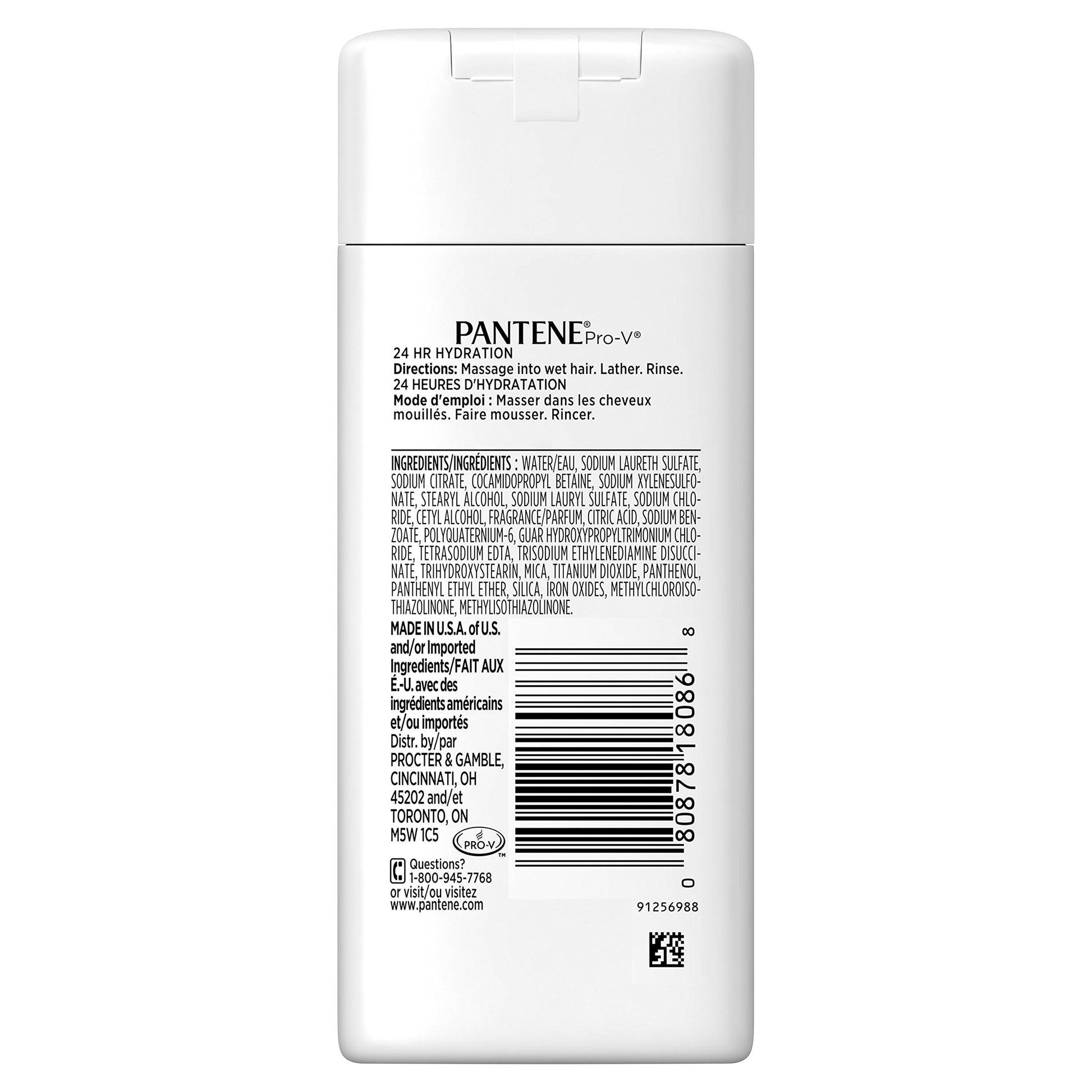 Pantene Pro-v Daily Moisture Renewal Shampoo, 3.38 Fluid Ounce (pack Of 24)