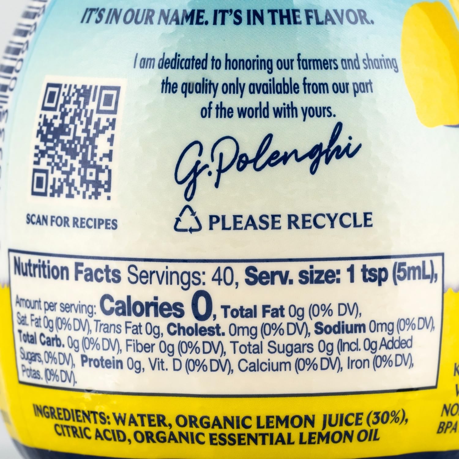 Volcano Lemon Juice 6.7 oz (Pack of 3)