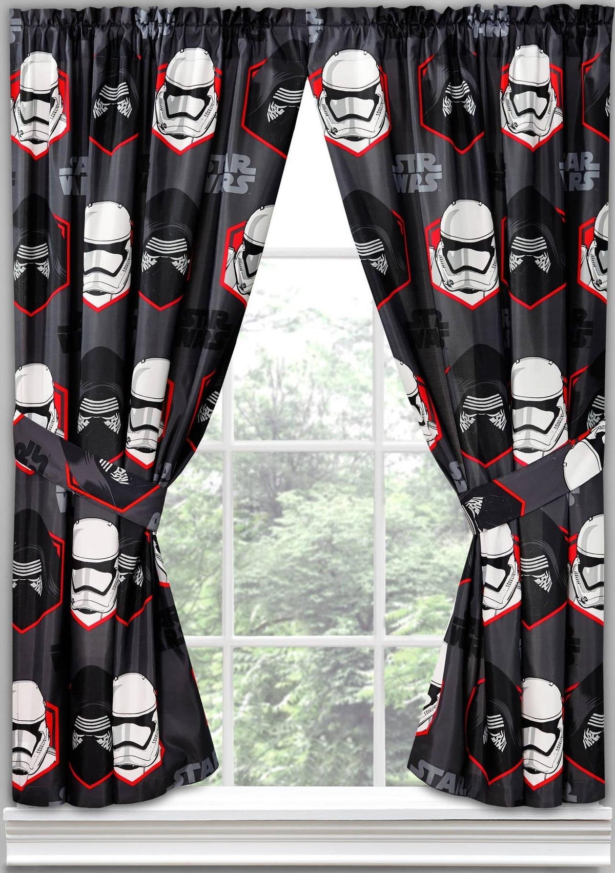 Star Wars Episode VII Window Curtain Panels, Set of 2