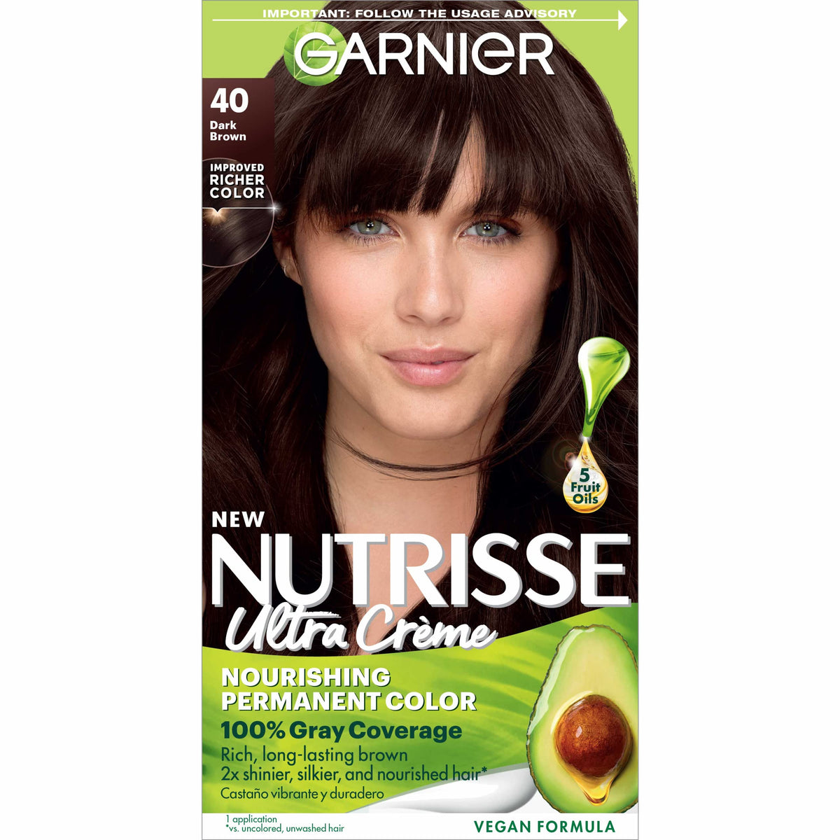 Garnier Nutrisse #40 Drk Brown product image 1