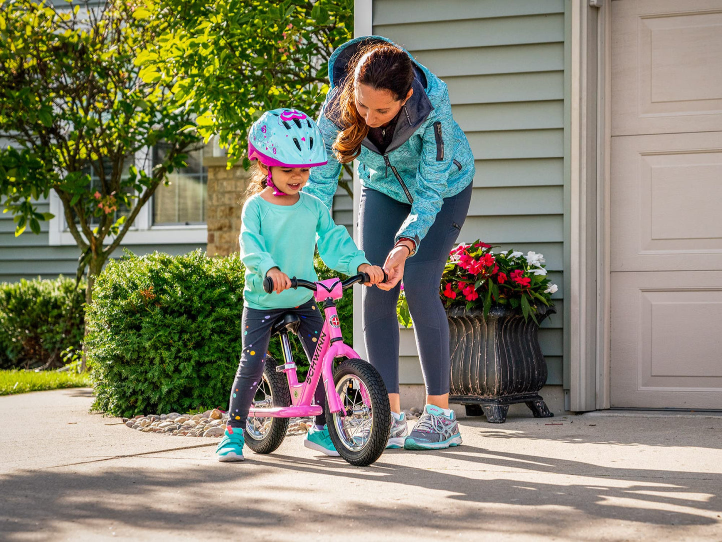 Schwinn Toddler Balance Bike, Boys and Girls, Fits Kids 28-38-Inches Tall, with 12-Inch Wheels, Beginner Rider Training, Red