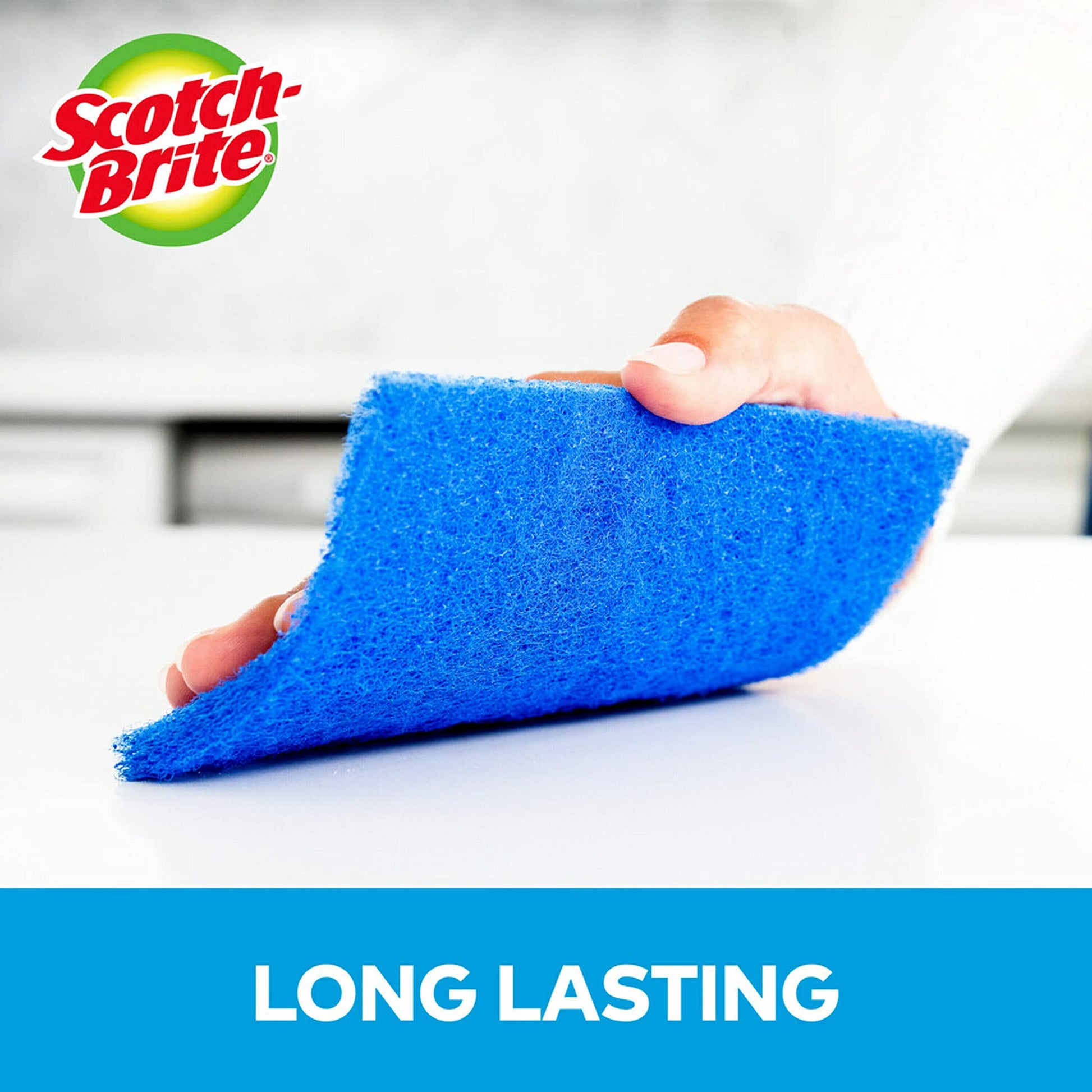 Scotch-Brite Non-Scratch Scour Pads, Scouring Pads for Kitchen and Dish Cleaning, 20 Pads