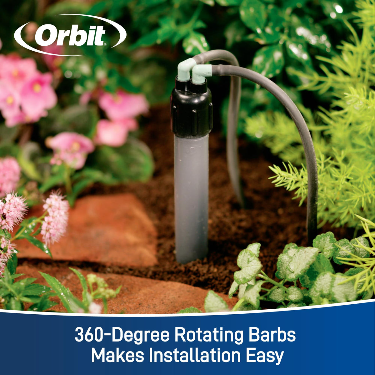 Orbit 67030 Drip Irrigation 2-Port Full-Flow Manifold