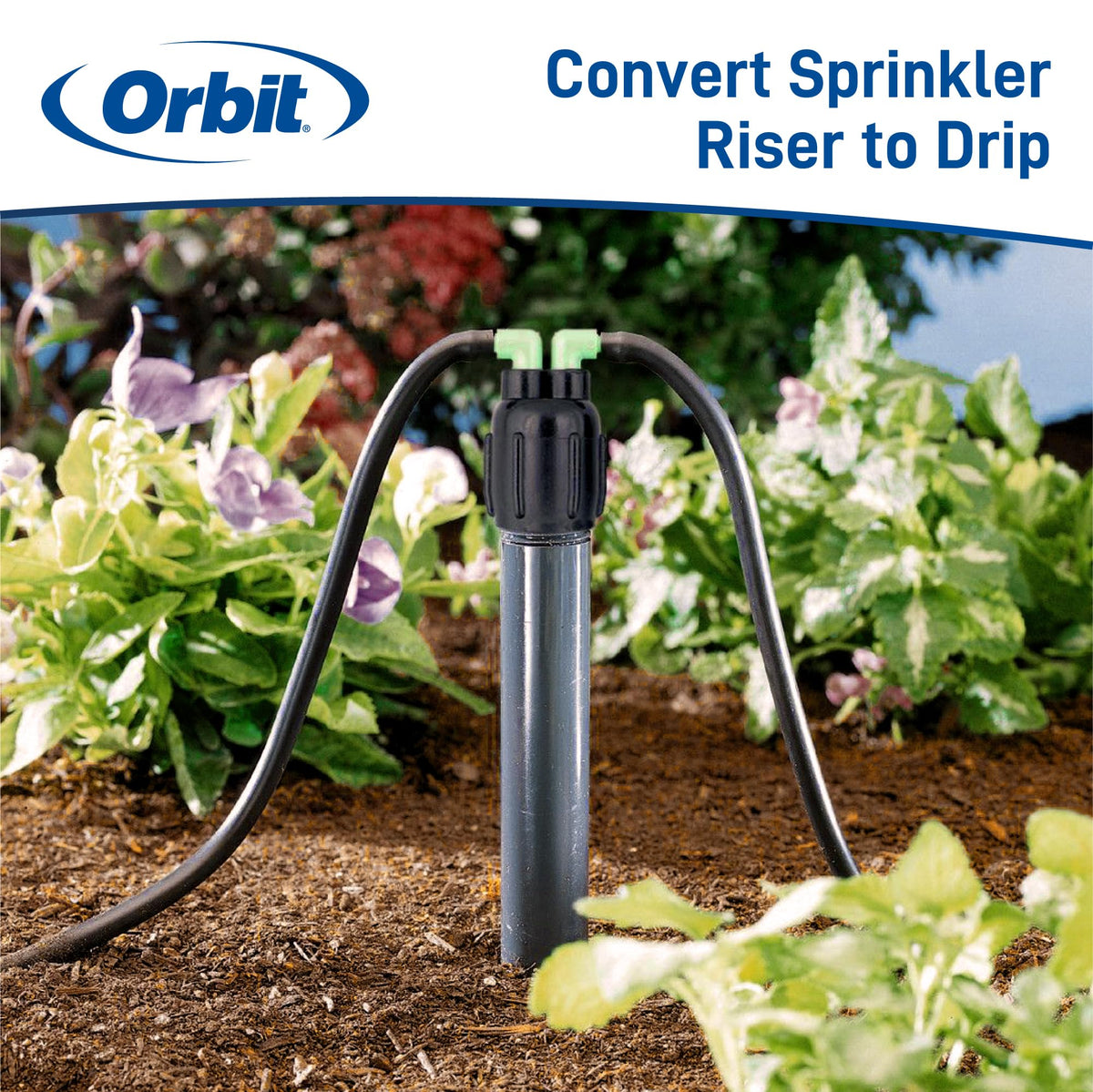 Orbit 67030 Drip Irrigation 2-Port Full-Flow Manifold