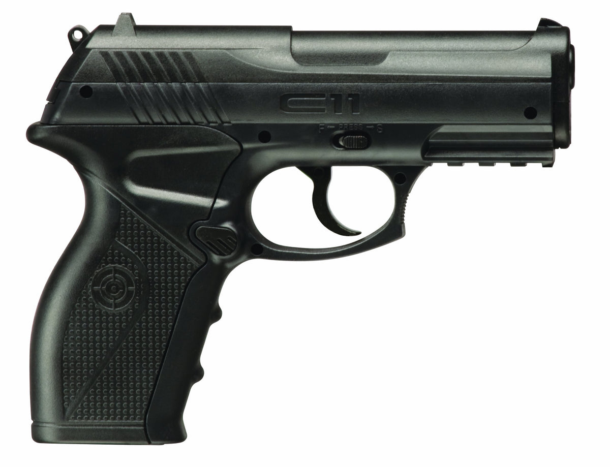 Crosman C11-N Semi-Auto CO2-Powered BB Air Pistol, FFP