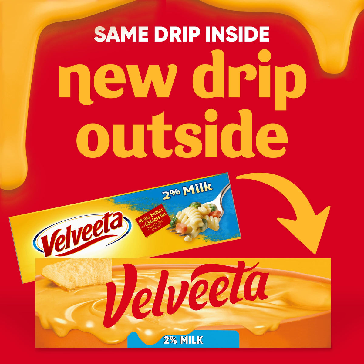 Velveeta 2% Milk Pasteurized Cheese (16 oz Box)