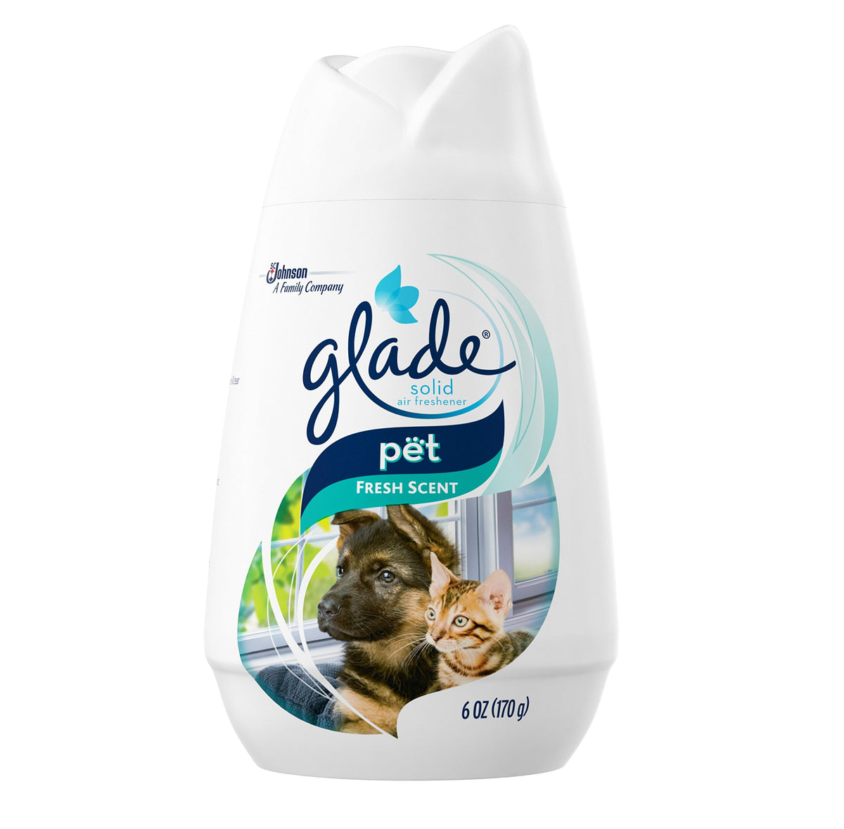 Glade Solid Air Freshener, Pet Fresh Scent, 6 Ounces