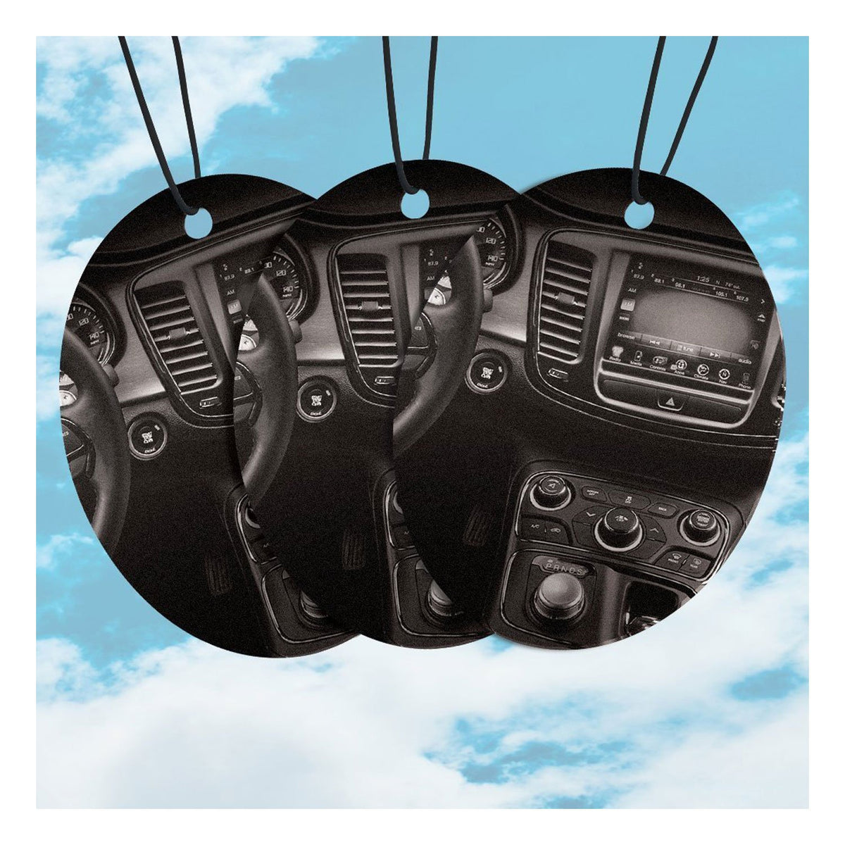 Armor All FRESHfx Car Air Freshener Hanging Card, 12-Count (4 Packs, New Car)