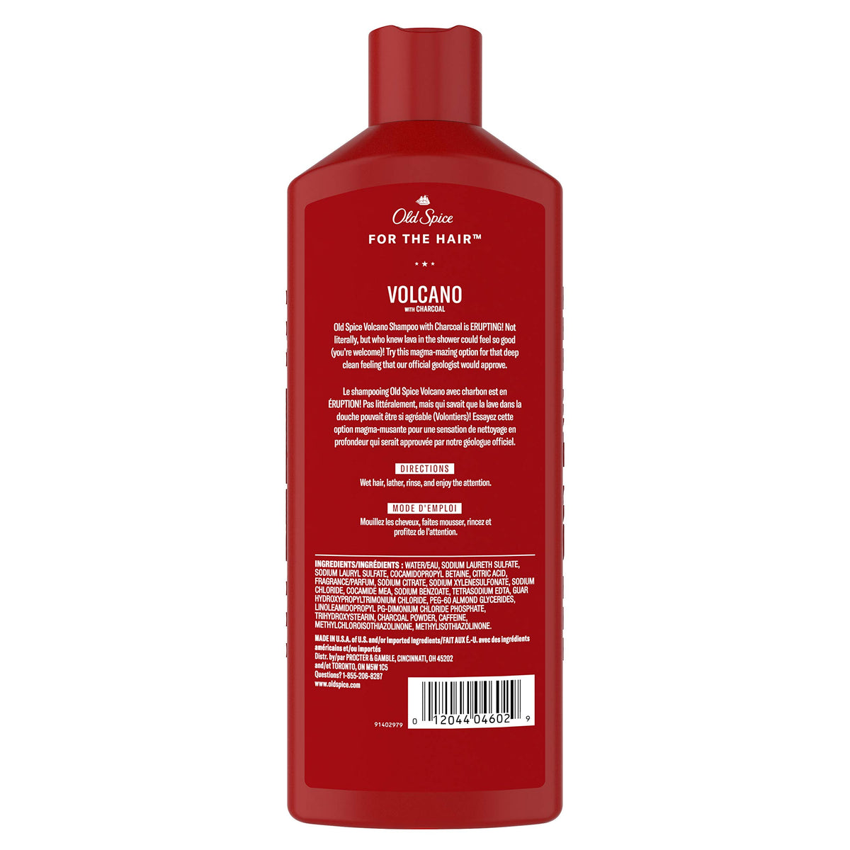 Old Spice Volcano with Charcoal Shampoo