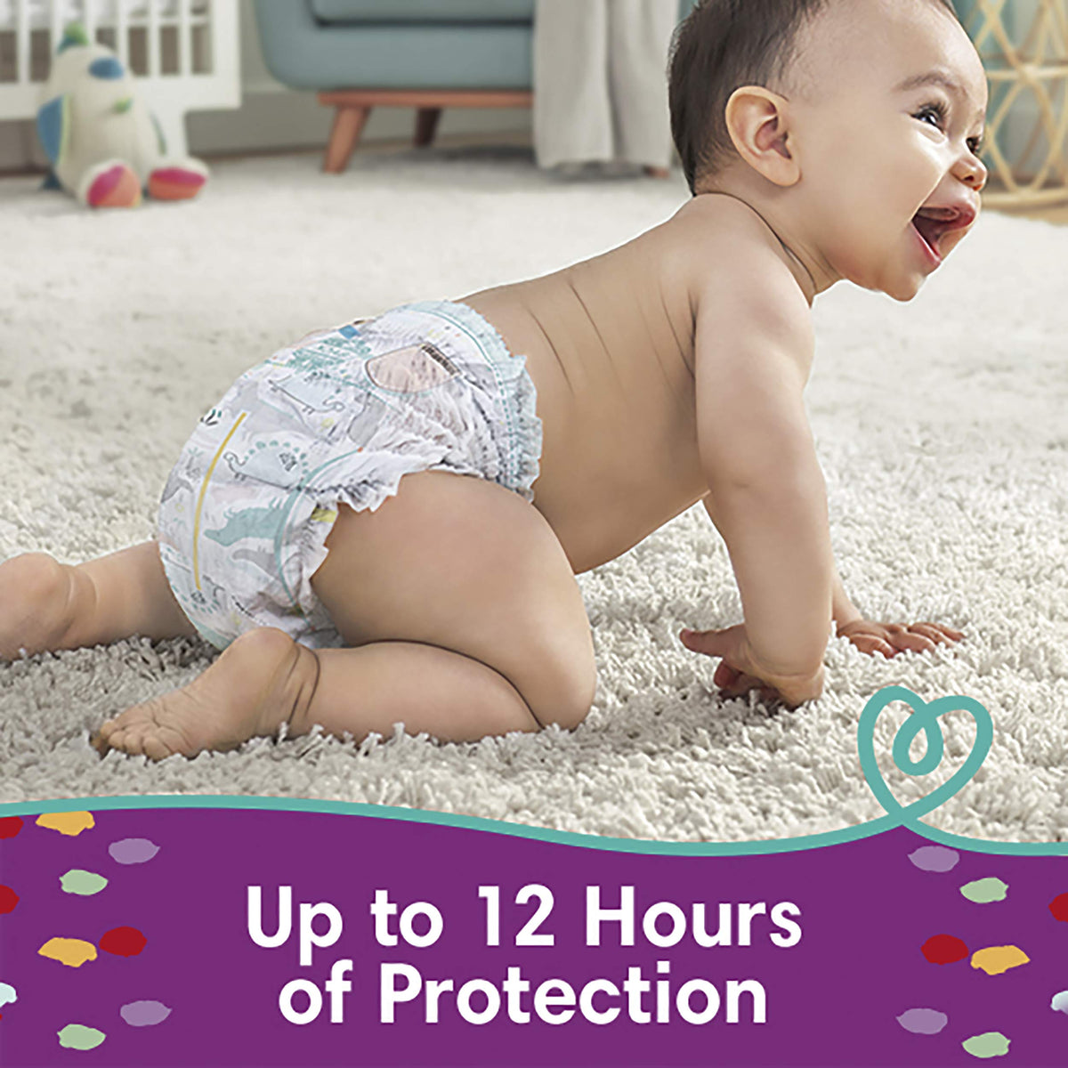 Pampers Cruisers 360˚ Fit Diapers, Size 6, 74 Count