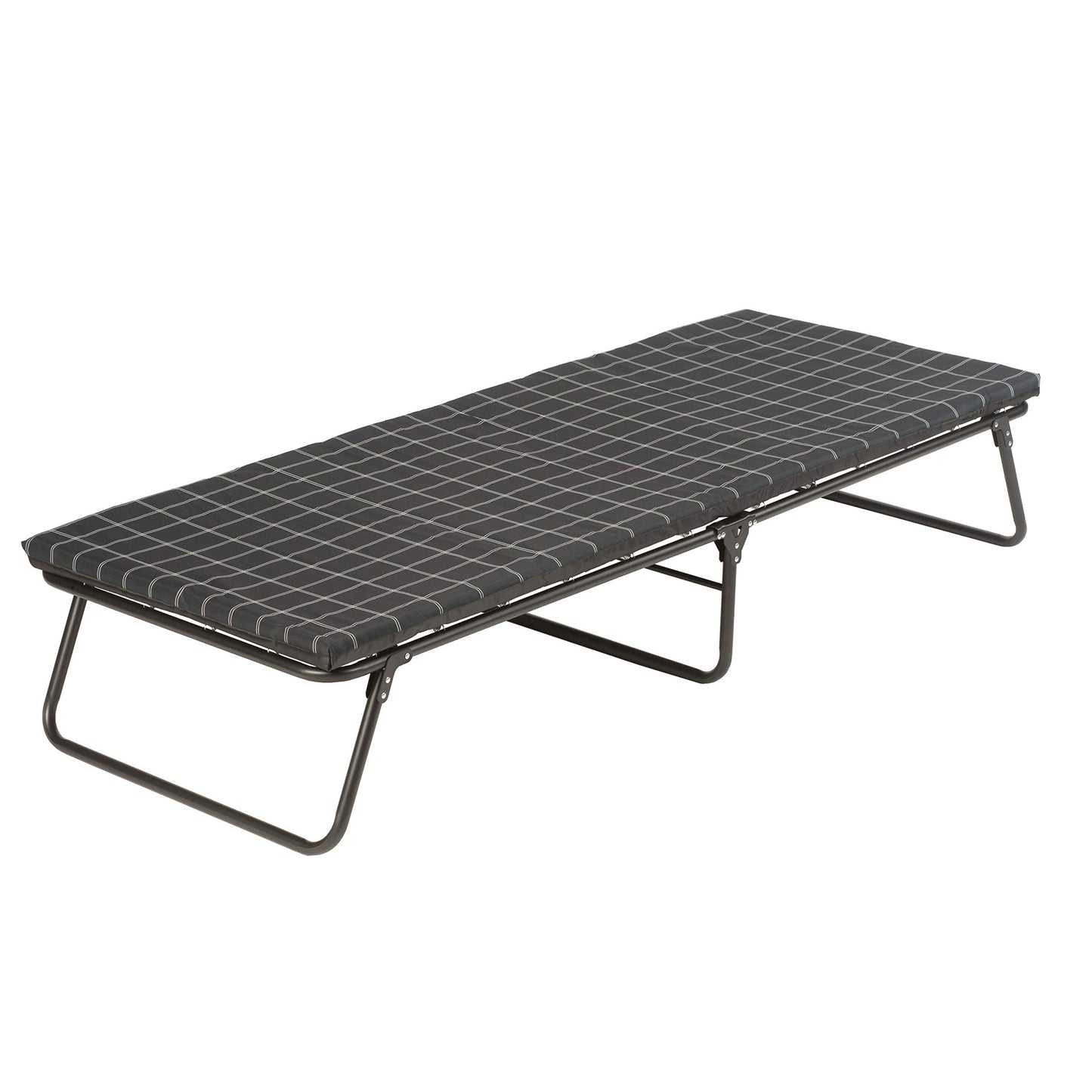 Coleman ComfortSmart Big & Tall Cot with Mattress Pad, Folding Steel Camp Bed with Plush Pad for Comfortable Sleeping, Great for Camping, Lounging, Elevated Sleeping, Guests, & More