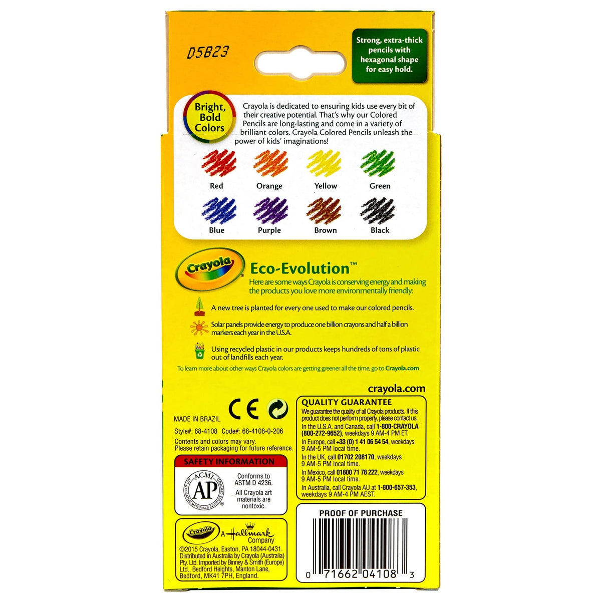 Crayola Write Start Colored Pencils