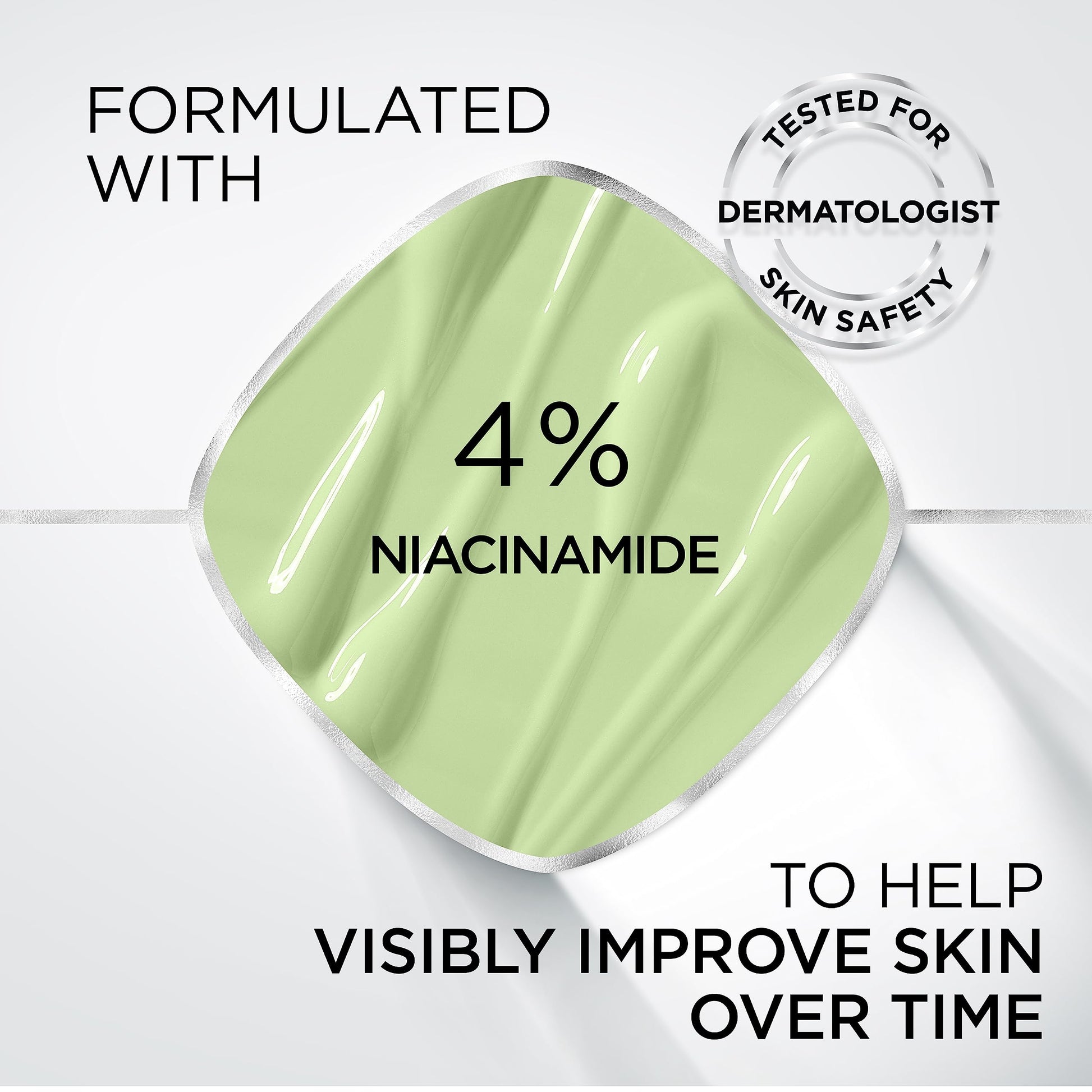 L'Oreal Paris Prime Lab Up to 24H Redness Eraser Face Primer Infused with Niacinamide to Reduce Face Redness and Extend Makeup Wear, 1.01 Fl Oz
