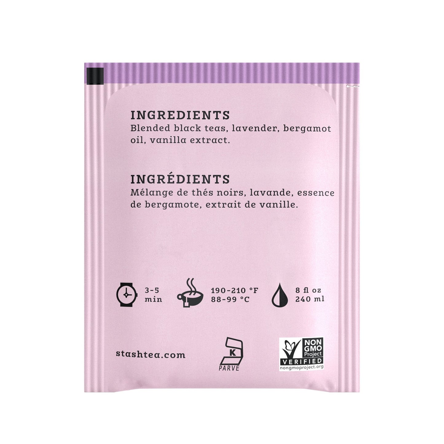 Stash Tea Breakfast In Paris Black Tea - Caffeinated, Non-GMO Project Verified Premium Tea with No Artificial Ingredients, 18 Count (Pack of 6) - 108 Bags Total