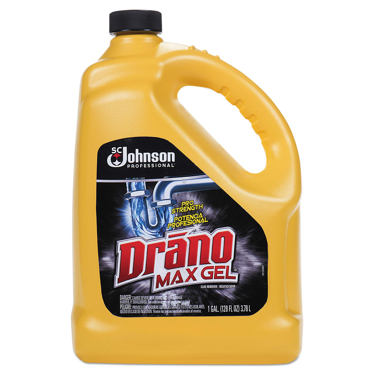 Drano Max Gel Clog Remover, Commercial Line, 128 oz
