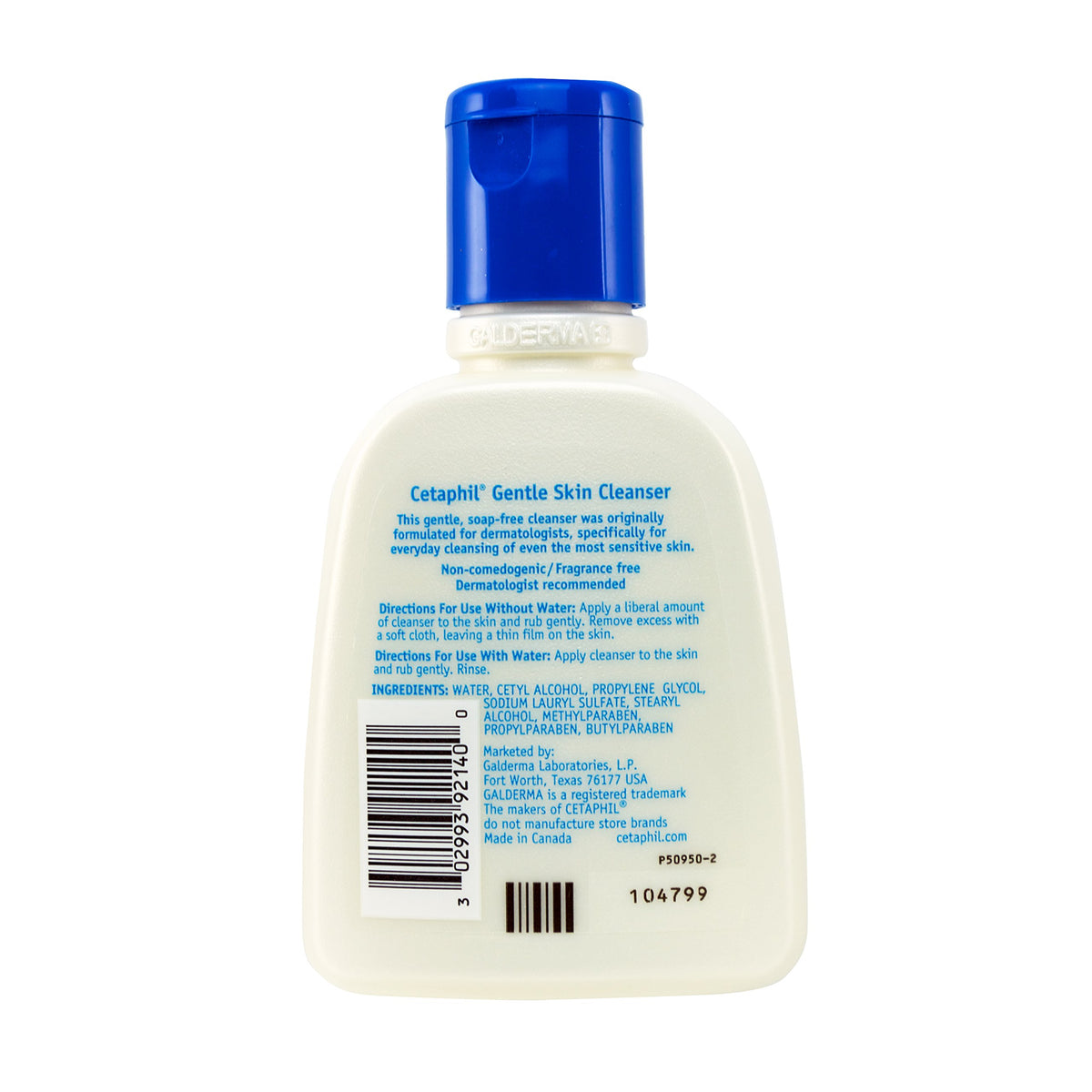 Cetaphil Gentle Skin Cleanser Bottles, 4 Fluid Ounce