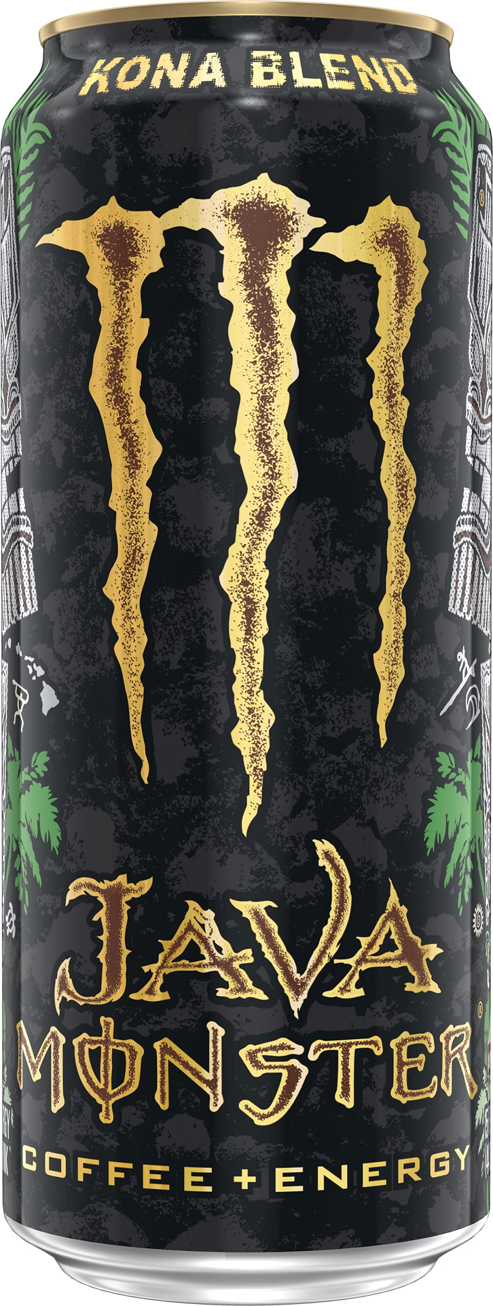 Monster Energy Java Monster Kona Blend, Coffee + Energy Drink, 15 Ounce (Pack of 12)