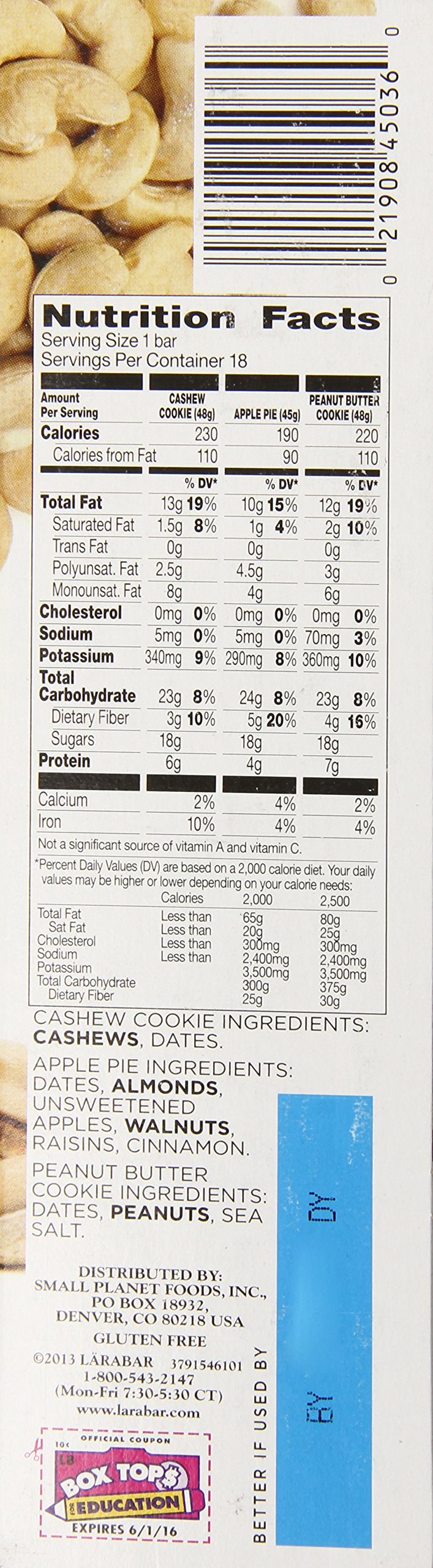 Larabar Variety Pack, 20 Count
