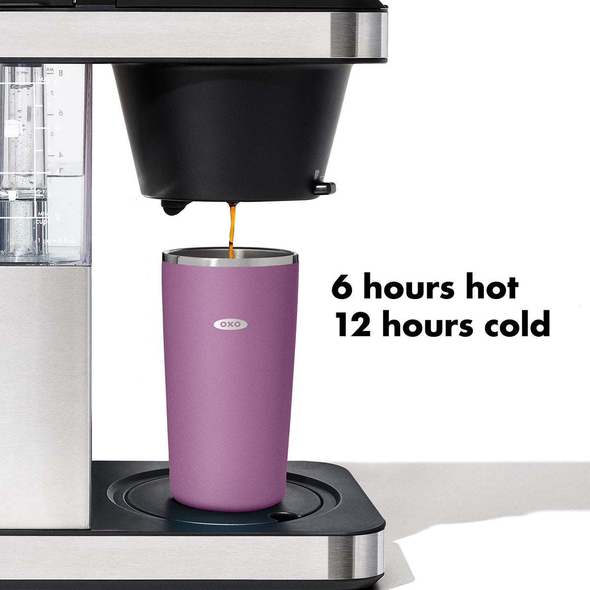 OXO Strive 16oz Insulated Tumbler with Sliding Lid - Amethyst