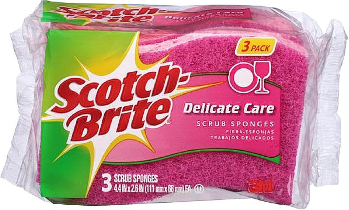 Scotch Brte Delicate Sponge 3 pk product image 1