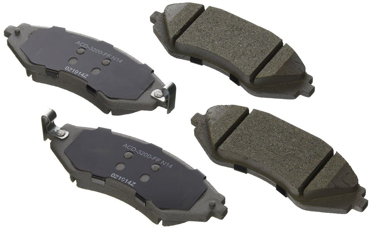 ACDelco 14D1035CH Advantage Ceramic Front Disc Brake Pad Set