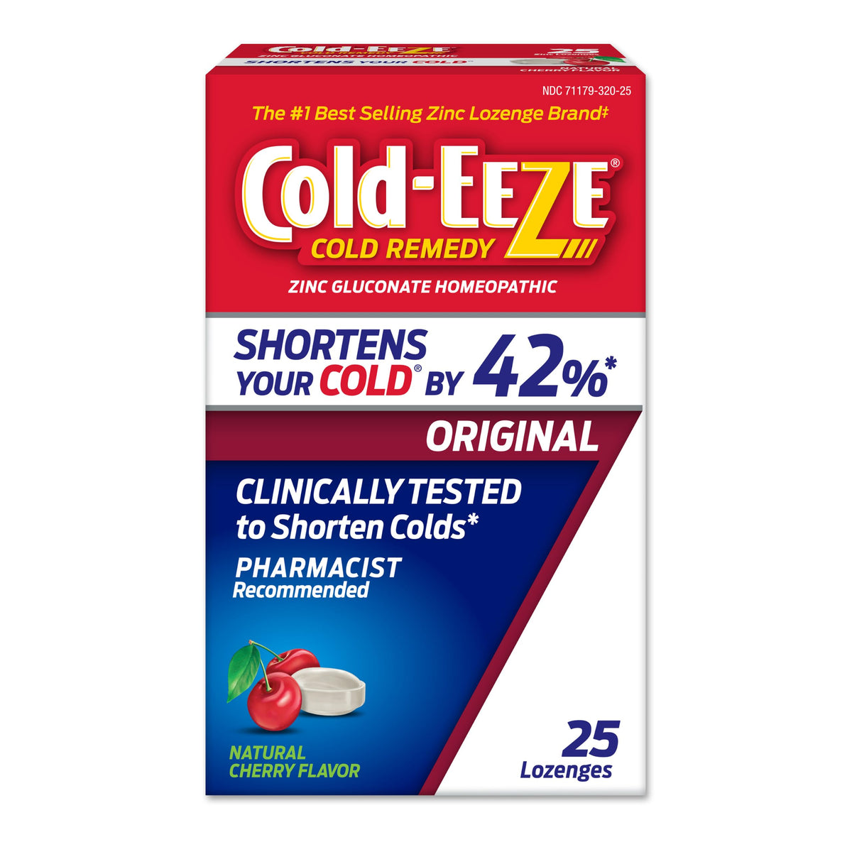 Cold-eeze 25 ct Lozenges Cherry product image 1