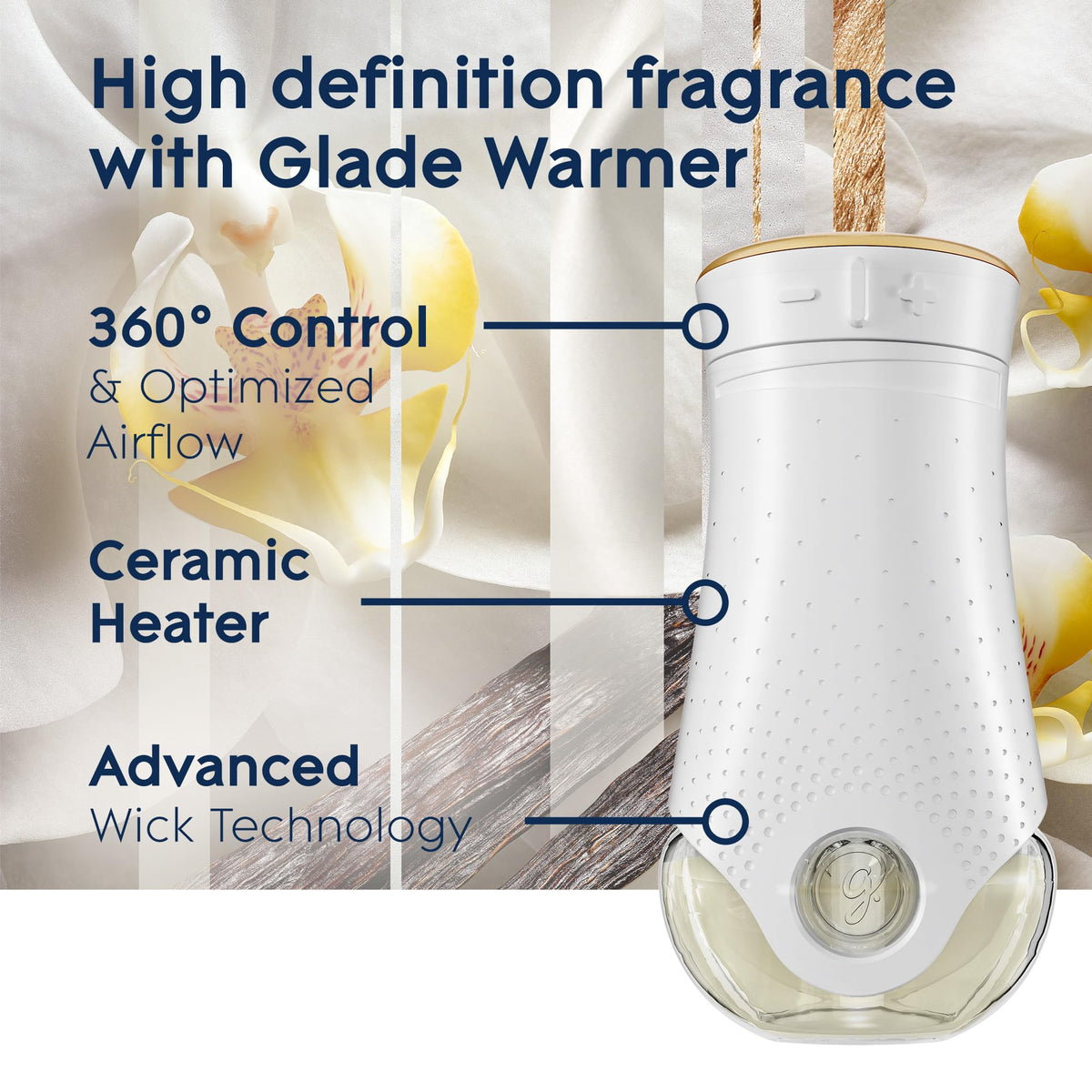 Glade Plugins Scented Oil Pure Vanilla Joy Refill 1.34 Fluid Ounce 2 Count (Pack of 6)