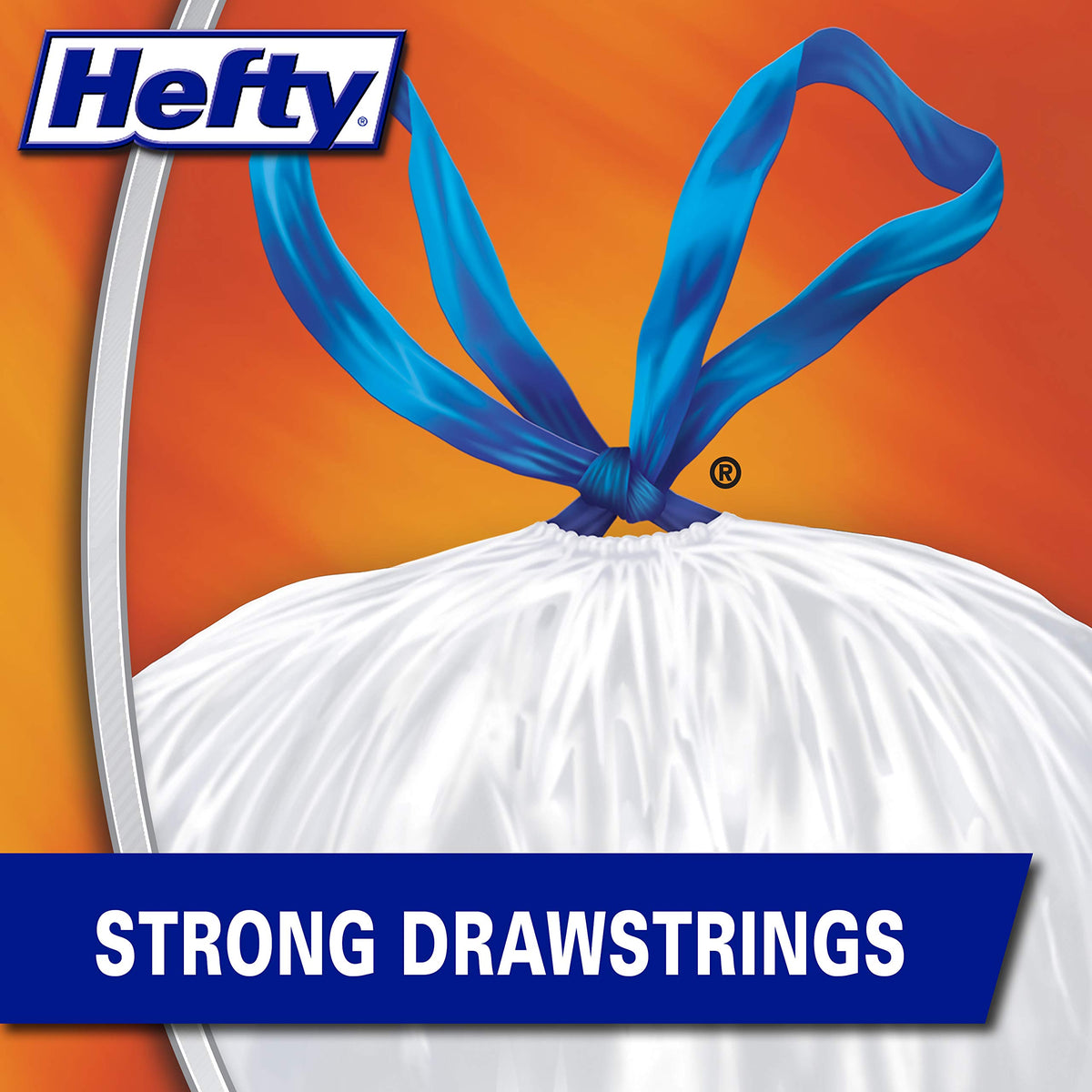 Hefty Strong Tall Kitchen Trash Bags, 90 Count