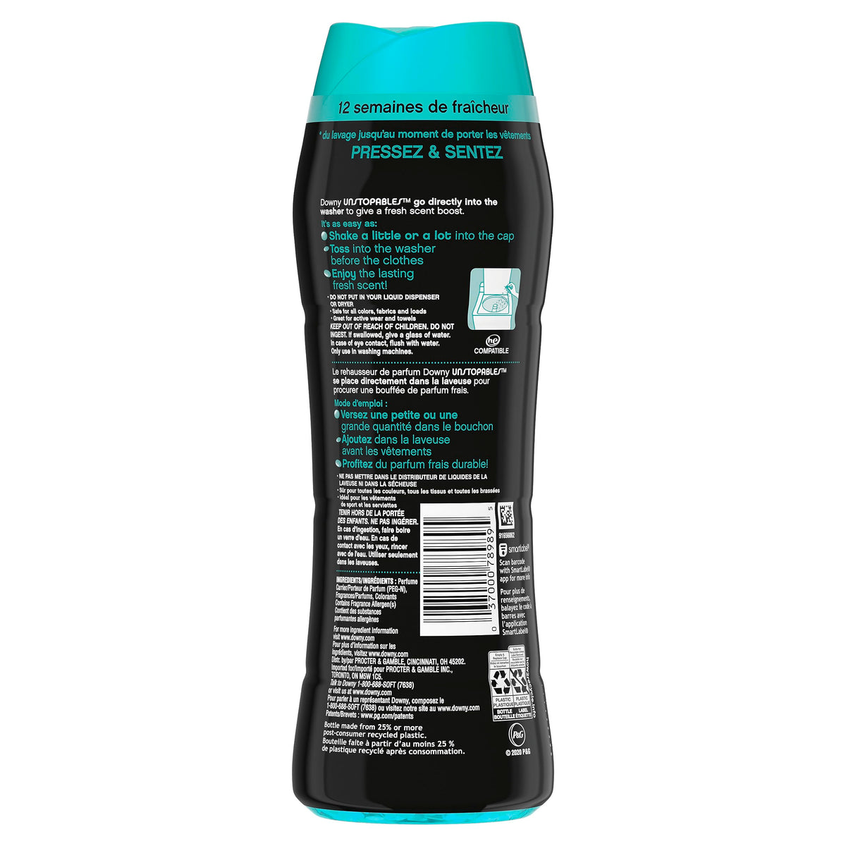 Downy Unstopables In-Wash Scent Booster Beads, FRESH, 8.6 oz