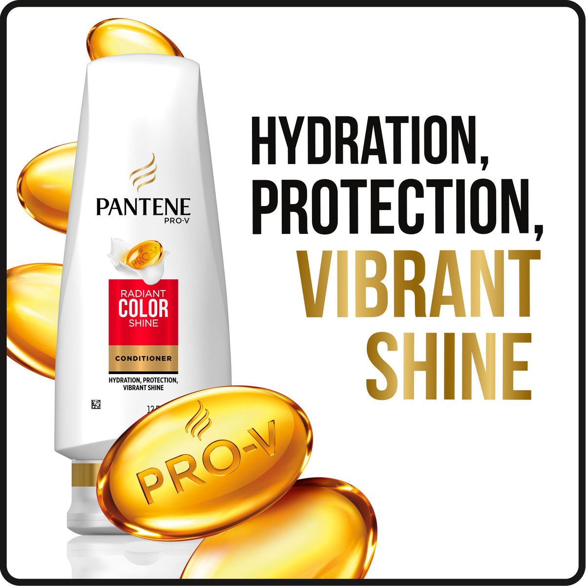 Pantene Pro-V Radiant Color Shine Conditioner, 17.7 Fl Oz