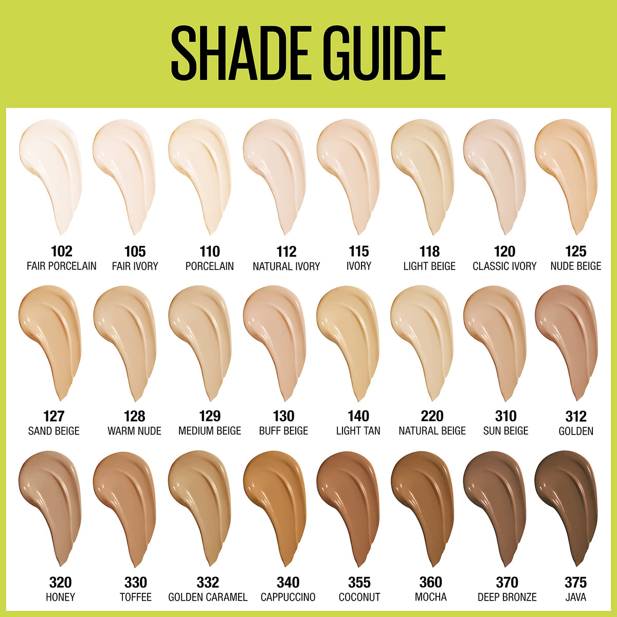 Maybelline Super Stay Full Coverage Liquid Foundation Active Wear Makeup, Up to 30Hr Wear, Transfer, Sweat & Water Resistant, Matte Finish, Medium Beige, 1 Count