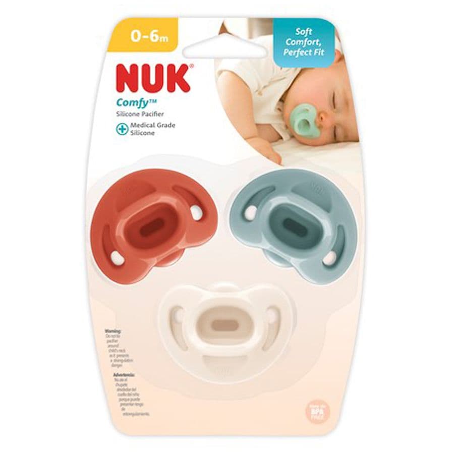 Nuk Compfy Paci 3 pk product image 1