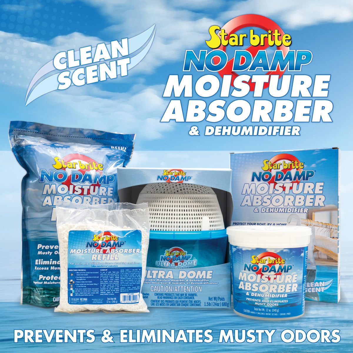 STAR BRITE Refill No Damp Dehumidifier 12 OZ. (085400)