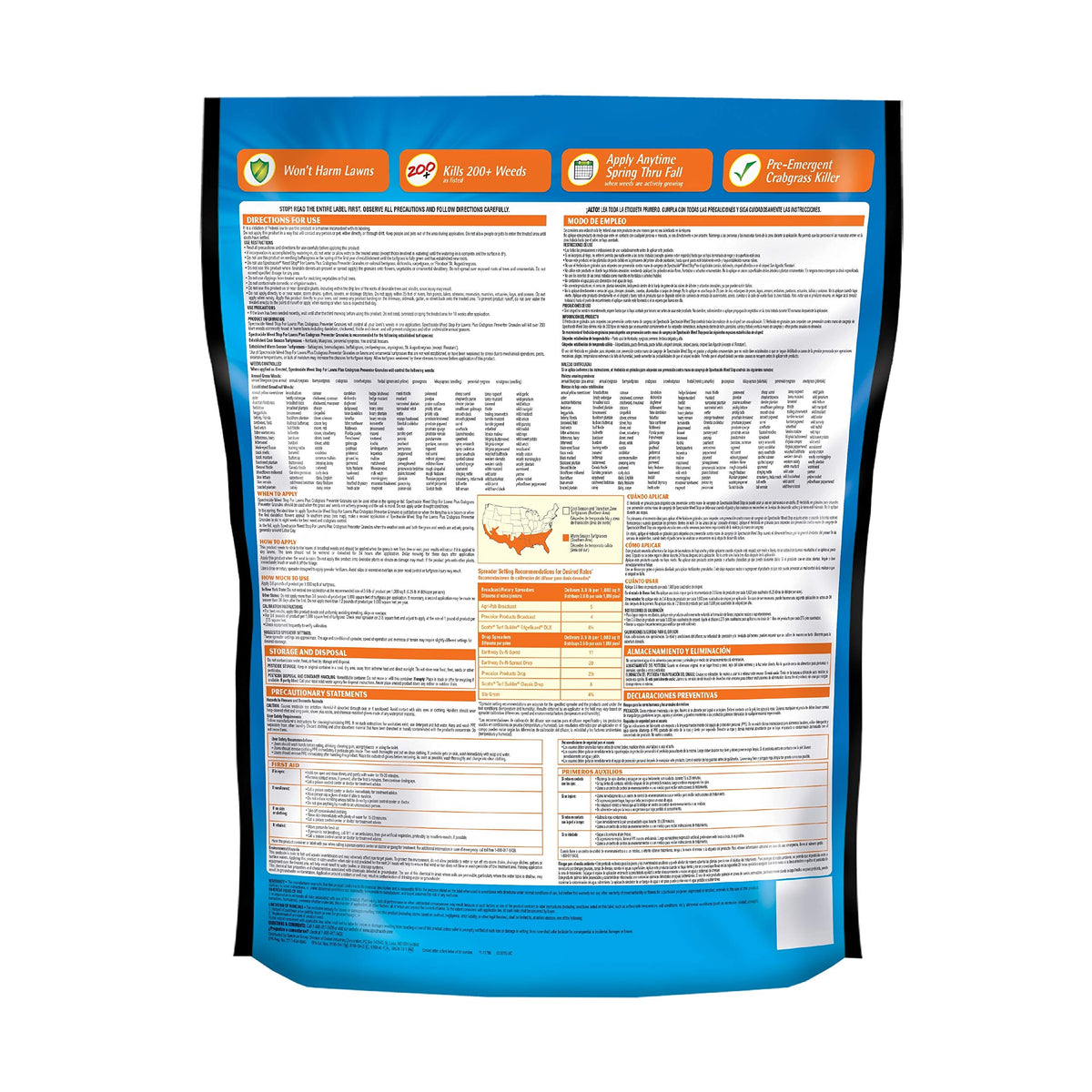 Spectracide Weed Killer, 10.8 lb, Clear