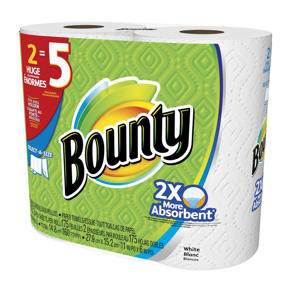 Bounty towels, 8 count (old version)