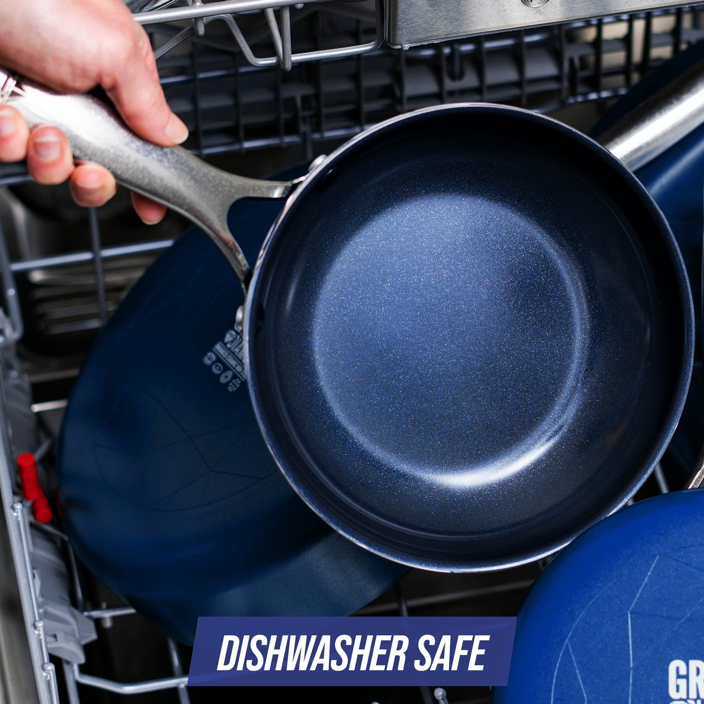 Blue Diamond Non-Stick 24 cm Frying Pan, Aluminium